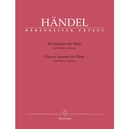 헨델 - 플룻과 바쏘 콘티누오를 위한 11 소나타