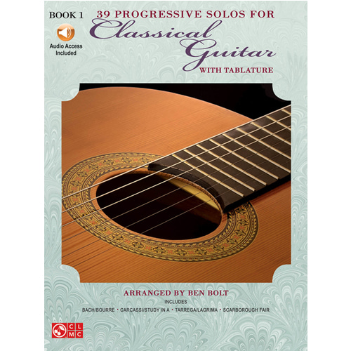 벤 볼트 - 클래식 기타를 위한 39개의 솔로 - Book 1  / Digital Audio 포함