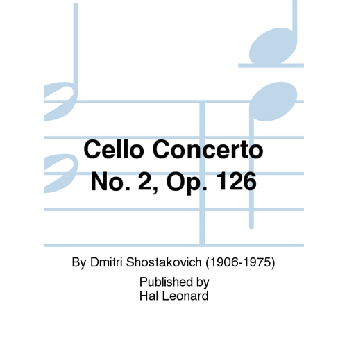 쇼스타코비치 - 첼로 콘체르토  No. 2, Op. 126  / 풀 스코어