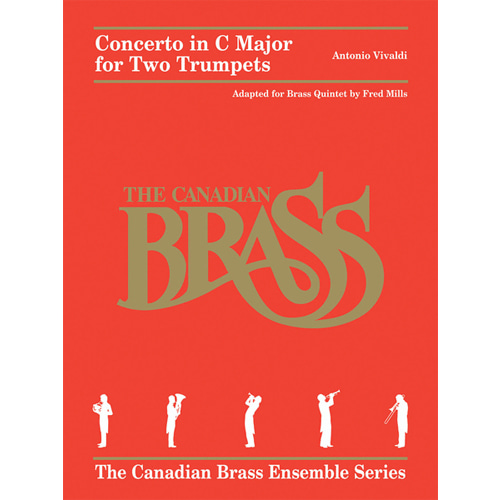 캐나디언 브라스 - 비발디 - 2 트럼펫을 위한 협주곡(콘체르토) - 캐나디언 브라스 앙상블 시리즈 - 스코어와 파트보