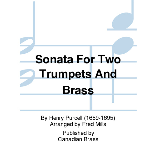 헨리 퍼셀 - 2 트럼펫과 브라스를 위한 소나타 스코어와 파트보 퀸텟(5중주)