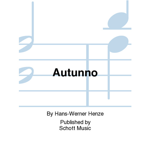 한스 베르너 헨체 - 목관 5중주(퀸텟)를 위한 사계 음악 파트보