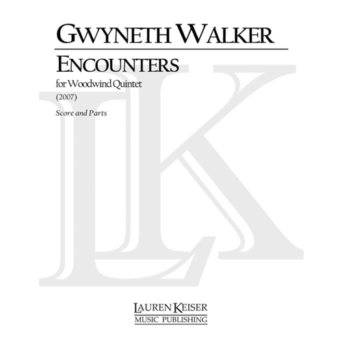 기네스 W.워커 -  목관 5중주(퀸텟)를 위한 인카운터 스코어와 파트보