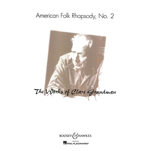 클레어 그룬드만 - American Folk Rhapsody No. 2  스코어와 파트보