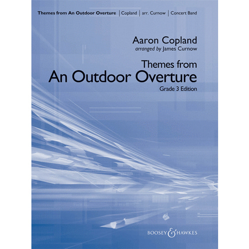 애런 코플랜드 - Themes from An Outdoor Overture 스코어와 파트보
