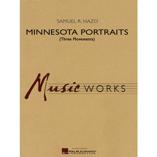 사무엘 하조 - Minnesota Portraits - 완성집(Three Movements)  스코어와 파트보