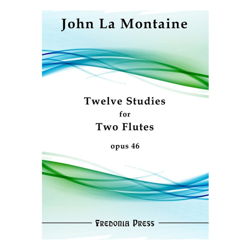 존 라 몬테인 - 2 플룻을 위한 12개의 스터디 Opus 46