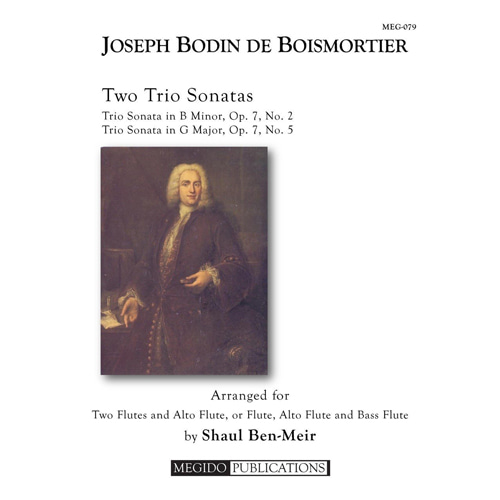 부아모르티에 (arr. Ben-Meir) - Two Trio Sonatas (Flute Trio)