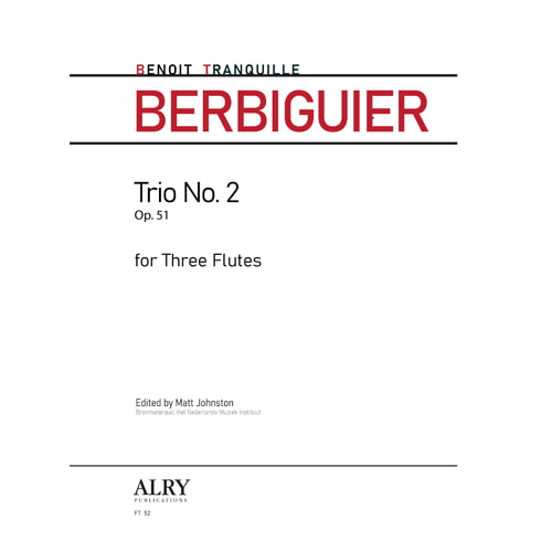 베르비기어 (ed. Johnston) - Trio No. 2, Op. 51