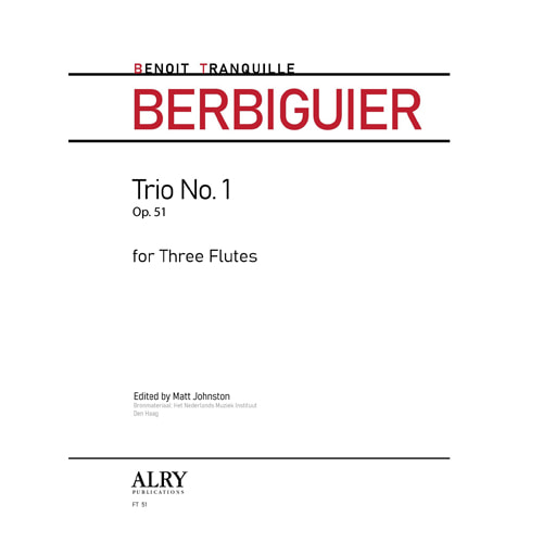 베르비기어 (ed. Johnston) - Trio No. 1, Op. 51