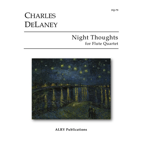 델라니 - Night Thoughts for Flute Quartet