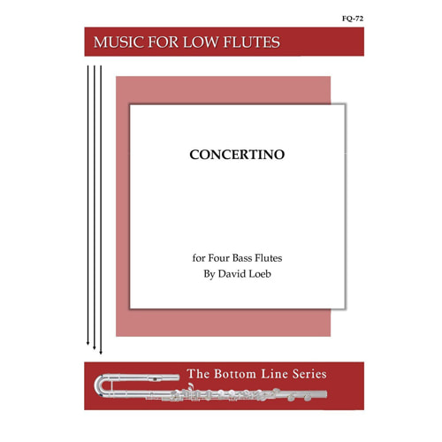 러브 - Concertino for Four Bass Flutes 4 베이스 플룻을 위한 콘체르토 (플룻 콰르텟) (플룻 콰이어)