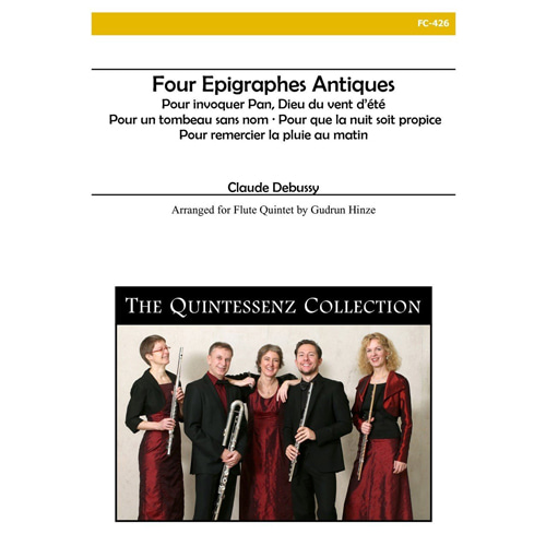 드뷔시 (arr. Hinze) - Four Epigraphes Antiques (Flute Quintet)