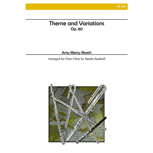 에이미 비치 (arr. Saathoff) - Theme and Variations, Op. 80 테마와 변주 (플룻 퀸텟)