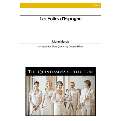 마레 (arr. Hinze) - Les Folies d&#039;Espagne 스페인풍 라폴리아(Flute Quintet)
