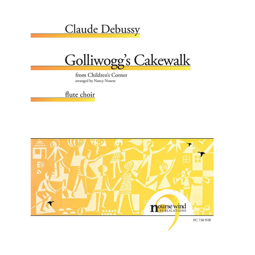 드뷔시 (arr. Nourse) - Golliwogg&#039;s Cakewalk for Flute Choir 골리워그의 케이크워크
