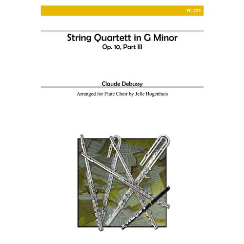 드뷔시 - String Quartett 현악 4중주 in G minor, Op. 10, part III (플룻 콰이어)