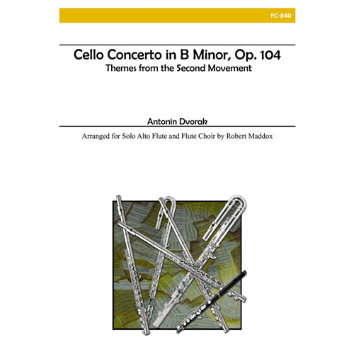 드보르작 - Cello Concerto in B minor,첼로 콘체르토 Op. 104 (플룻 콰이어)