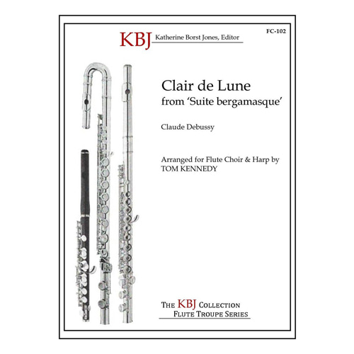 드뷔시 (arr. Kennedy) - Clair de Lune 엷은 초록빛 (플룻 콰이어)