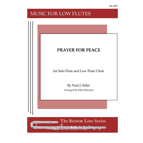 Sifler (arr. Johnston) - Prayer for Peace (Solo Flute and Low Flute) (플룻 콰이어)