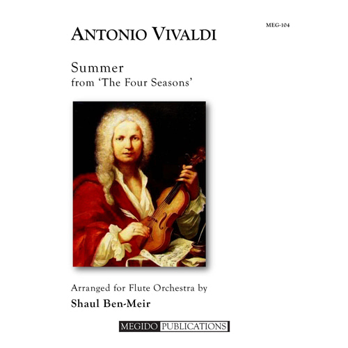 비발디(arr. Ben-Meir) - Summer from &#039;The Four Seasons&#039; 사계중 여름 (Flute Orchestra)