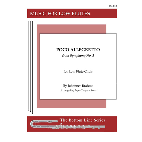 브람스 (arr. Rose) - Poco Allegretto from Symphony No. 3 (플룻 콰이어)