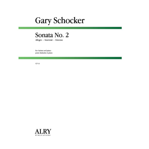 쇼커 - Sonata No. 2 for Clarinet and Piano