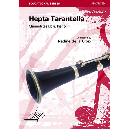 de la Croix - Hepta Tarantella for Clarinet and Piano