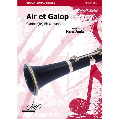 아츠 - Air et Galop (Clarinet and Piano)