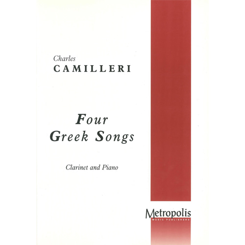 카밀레리 - Four Greek Songs 4개의 그리스 노래 (Clarinet and Piano)