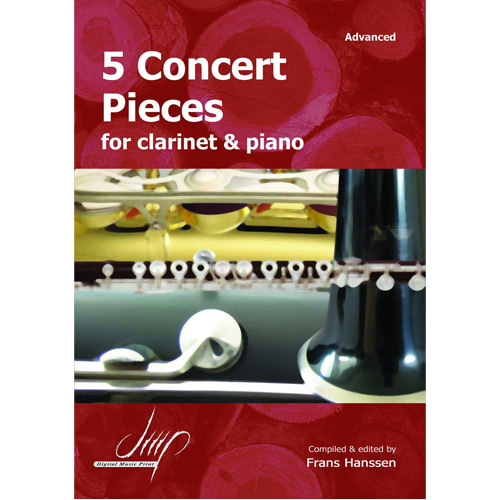 5 Concert Pieces for Clarinet and Piano 클라리넷을 위한 5개의 콘체르토 소품곡