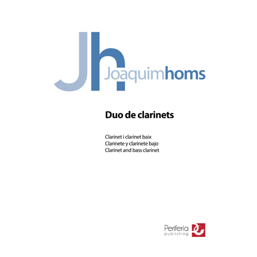 홈즈 - Duo de Clarinets for Clarinet and Bass Clarinet (듀엣)