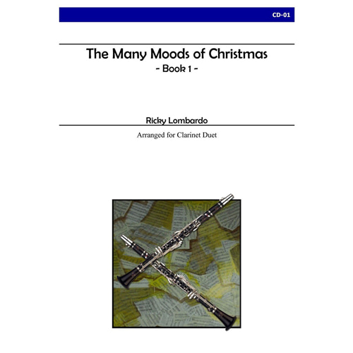 롬바르도 - The Many Moods of Christmas, Book 1 (Clarinet) (듀엣)