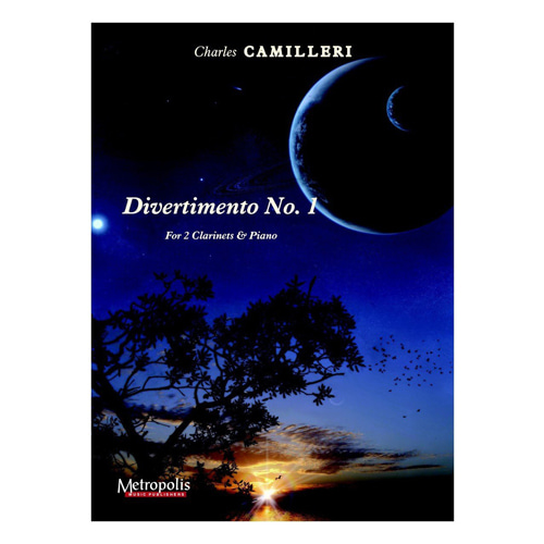 카밀레리 - Divertimento No. 1 for Two Clarinets and Piano (2클라리넷+피아노)