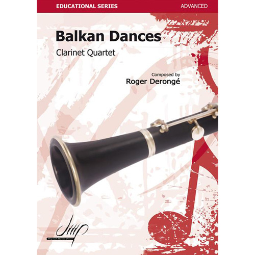 Deronge - Balkan Dances for Clarinet Quartet
