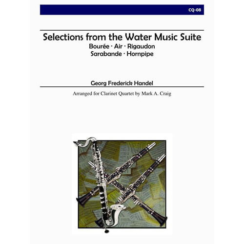 헨델 (arr. Craig) - Selections from Water Music 수상음악 셀렉션 (Clarinet Quartet)