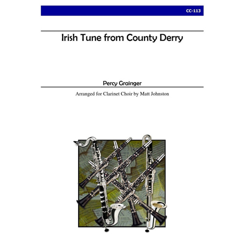 그레인저 (arr. Johnston) - Irish Tune from County Derry for Clarinet (클라리넷 콰이어)