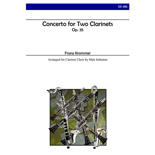 크롬머 (arr. Johnston) - Concerto for Two Clarinets, Op. 35 for Clarinet (클라리넷 콰이어)