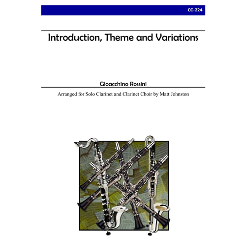 로시니 (arr. Johnston) - Introduction, Theme and Variations (클라리넷 콰이어)