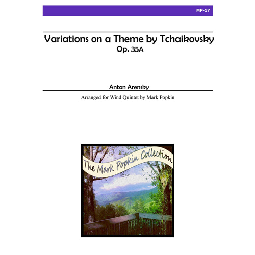 아렌스키 (arr. Popkin) - Variations on a Theme by Tchaikovsky, Op. 35a