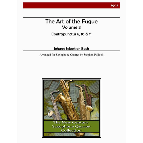 바하 - The Art of the Fugue, Volume 3 (Contrapunctus 6, 10, 11)