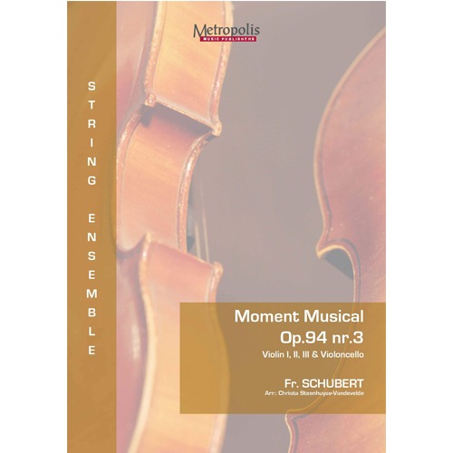 슈베르트 - Moment Musical Op. 94, Nr. 3 for 3 Violins and Cello