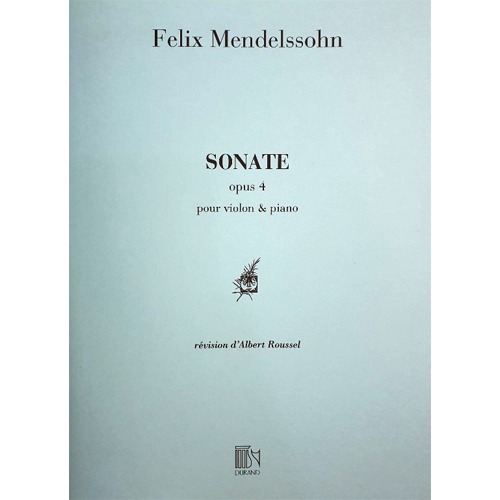 멘델스존 바이올린 소나타 Op.4