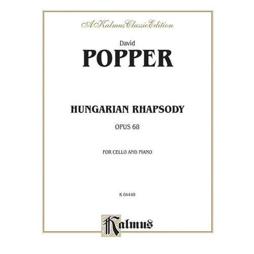 포퍼 - 헝가리안 랩소디 Op. 68 - 첼로/피아노