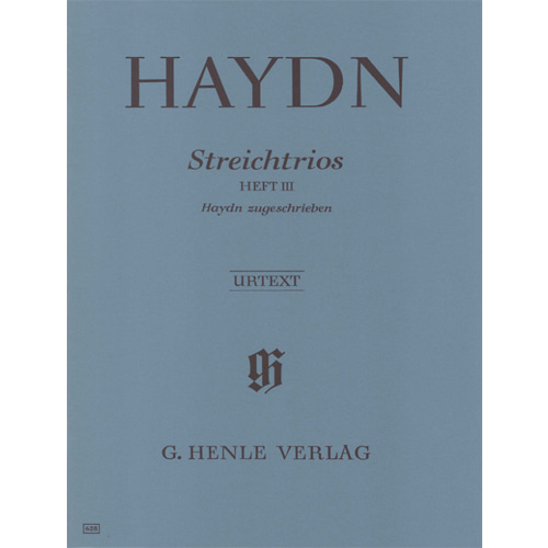 하이든 현악 트리오 3권 (attributed to Haydn)