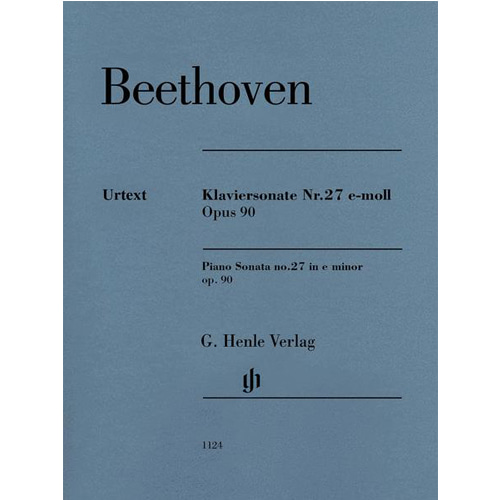베토벤 피아노 소나타 No. 27 [HN1124]