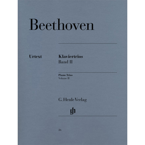 베토벤 피아노 트리오 Volume II (피아노,바이올린,첼로)