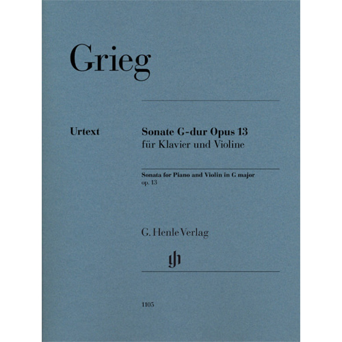 그리그 바이올린 소나타 G major op. 13