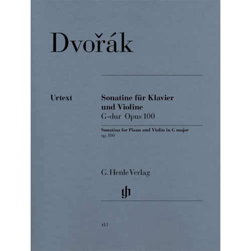 드보르작 바이올린 소나타 G major op. 100