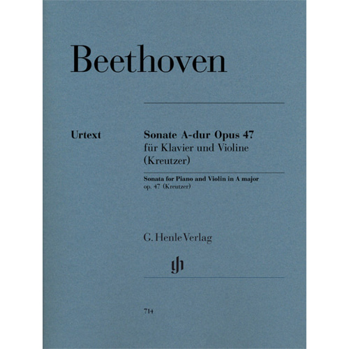 베토벤 바이올린 소나타 A major op 47 (Kreutzer-Sonata)